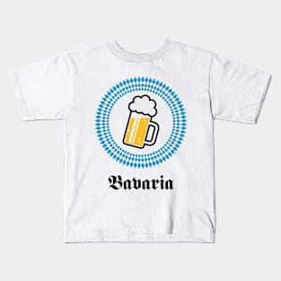 BAVARIA 1 BEER (MUNICH GERMANY) Kids T-Shirt